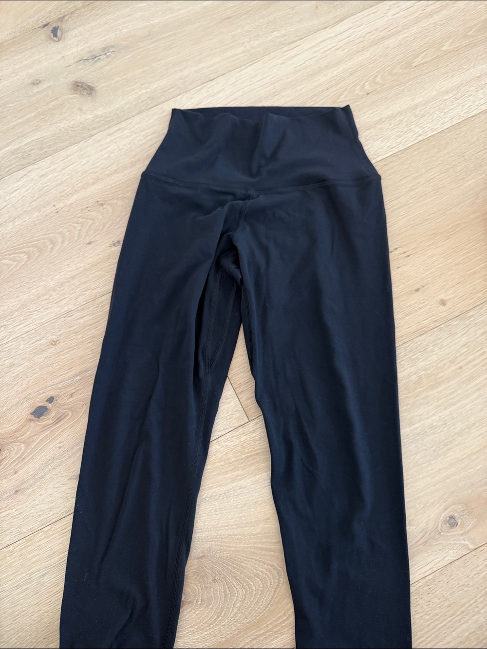 Aritzia Black High-Waisted Leggings